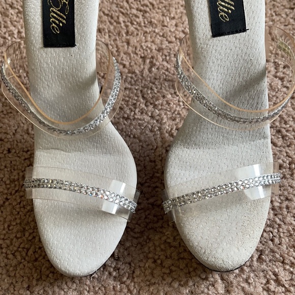 Ellie clear kitten heels - Picture 3 of 6